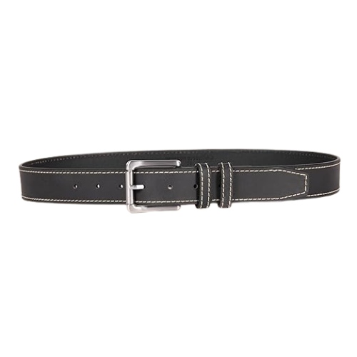 Stitched Edge Leather Belt