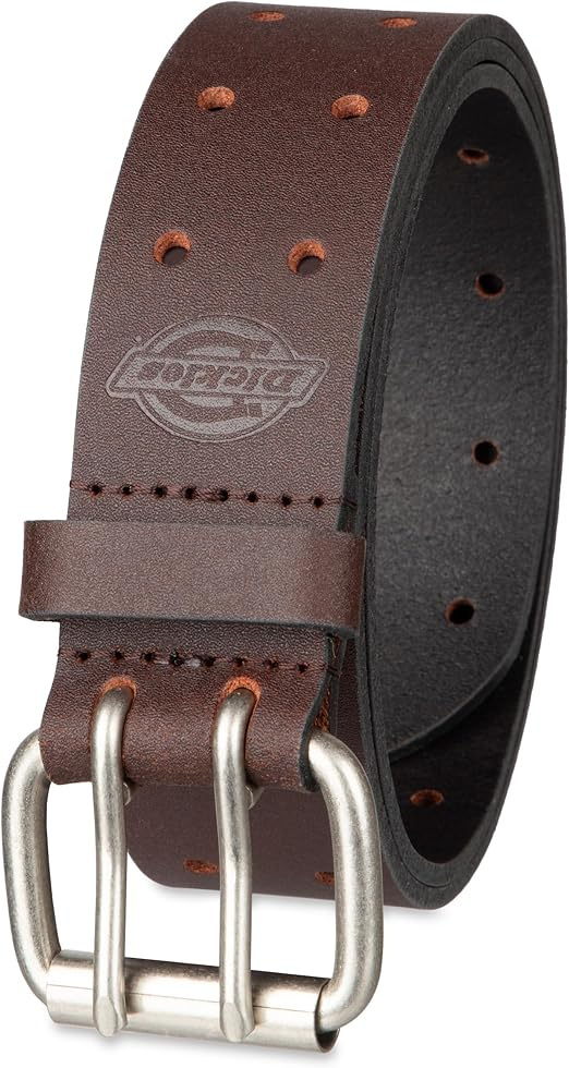 Dickies Double‑Prong Leather Belt